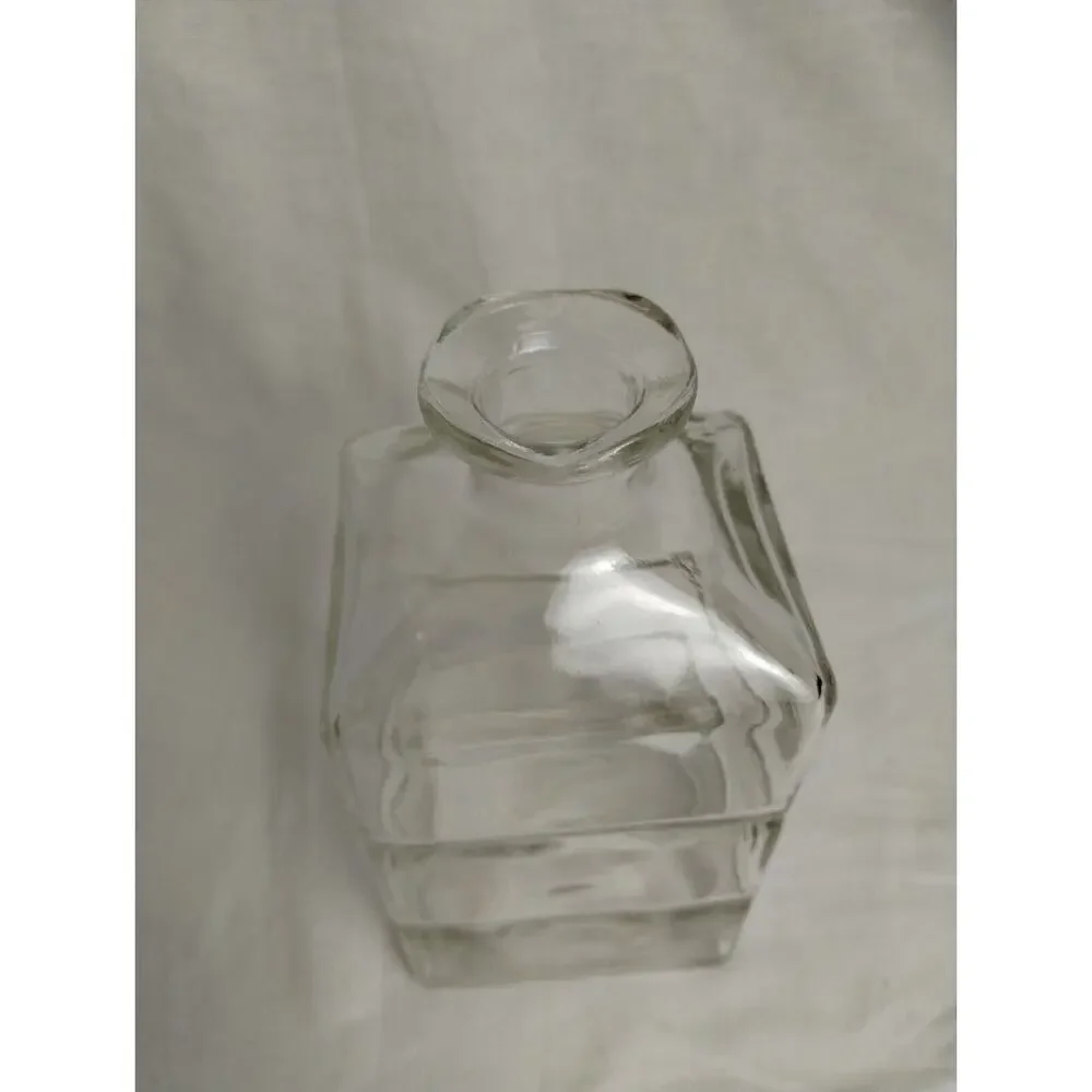 Vintage Seagram & Sons Whiskey Empty Glass Bottle Decanter Seagrams - Canada
